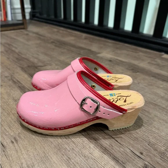 Lotta From Stockholm Pink Kids Dress Shoes - Picture 1 of 3